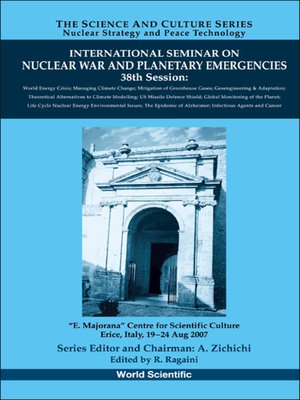 cover image of International Seminar On Nuclear War and Planetary Emergencies--38th Session